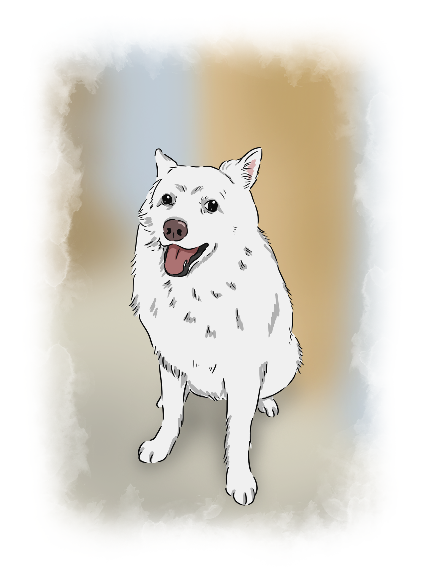 Digital Art (Storybook Style) Pet & Human Portraits