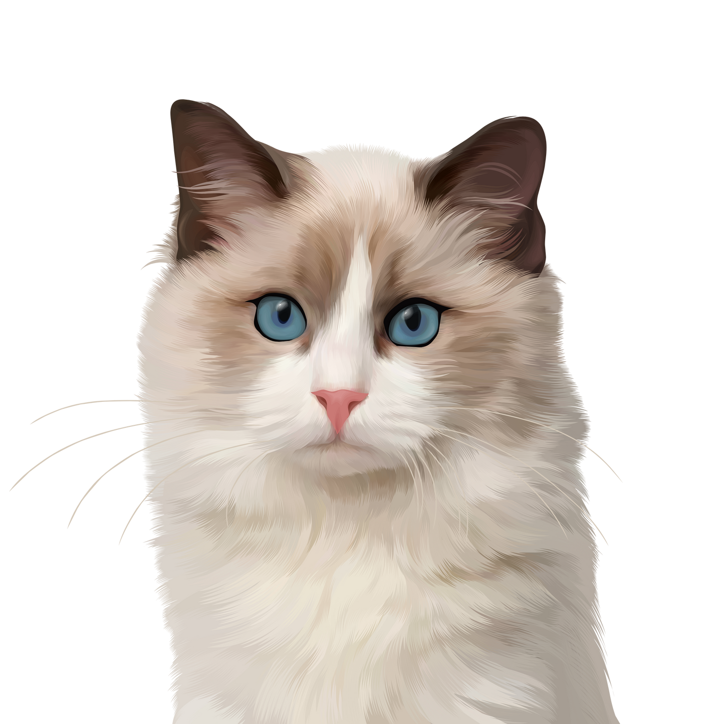 Custom Digital Pet Portrait (Classic Style) (Roadshow)