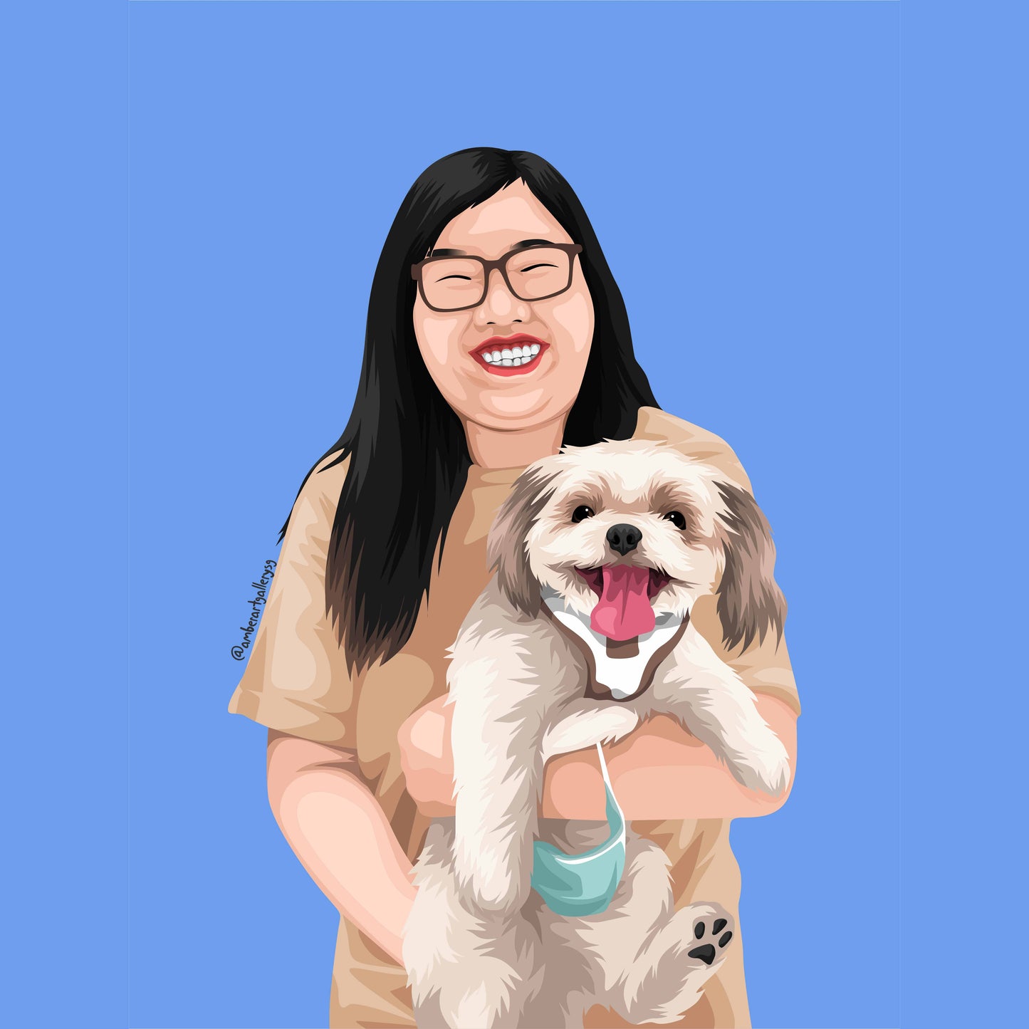 Custom Digital Art (Pop-Art Style) (Gift Voucher Redemption)