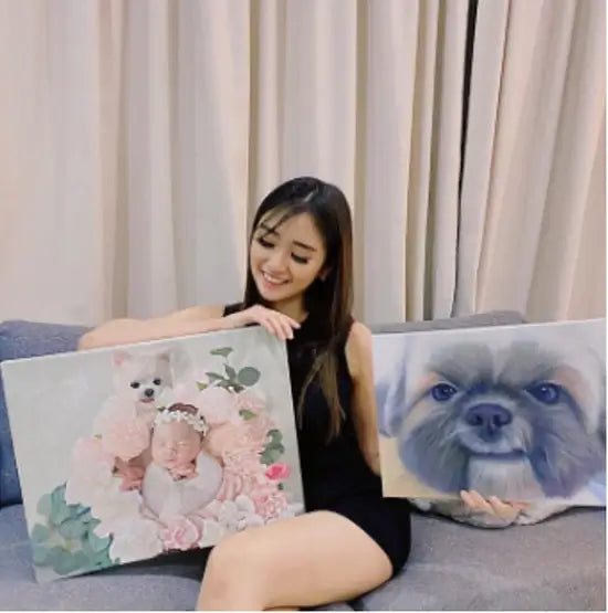 Custom Hand-Painted Oil Painting (Grand Year End Promo)