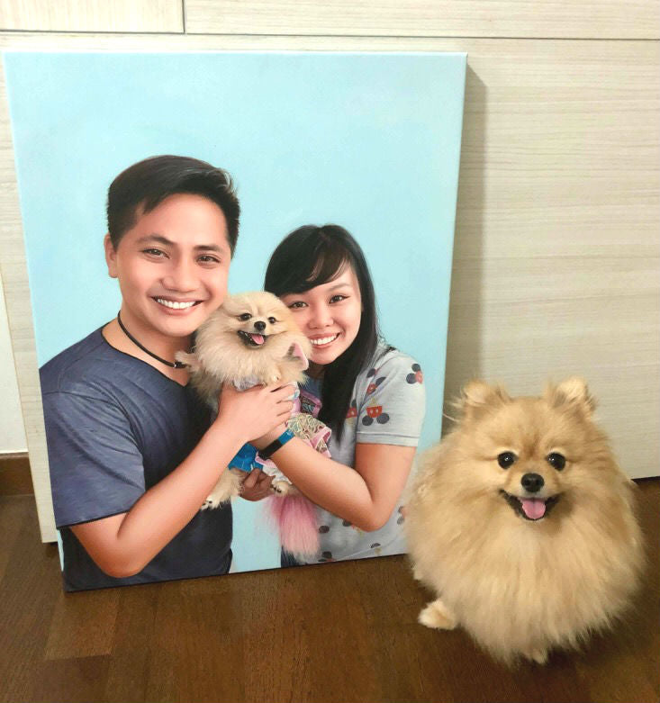 Custom Hand-Painted Oil Painting (Grand Year End Promo)