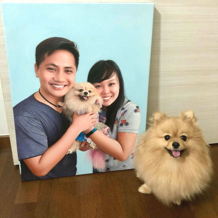 Custom Hand-Painted Oil Painting (Grand Year End Promo)