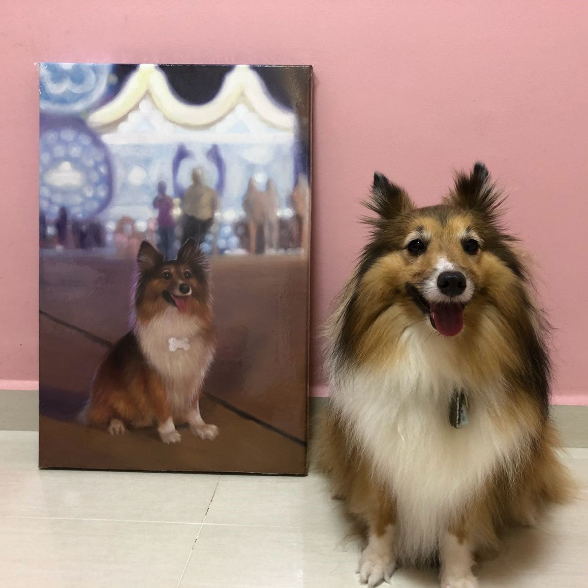 Oil Painting Pet & Human Portraits