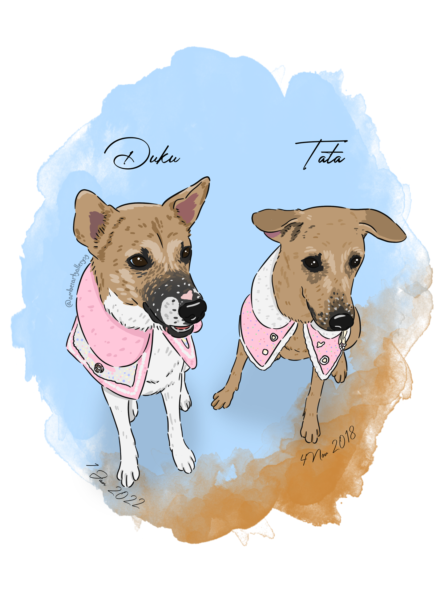 Custom Digital Artwork (Storybook Style) - Easter Special Edition Promotion