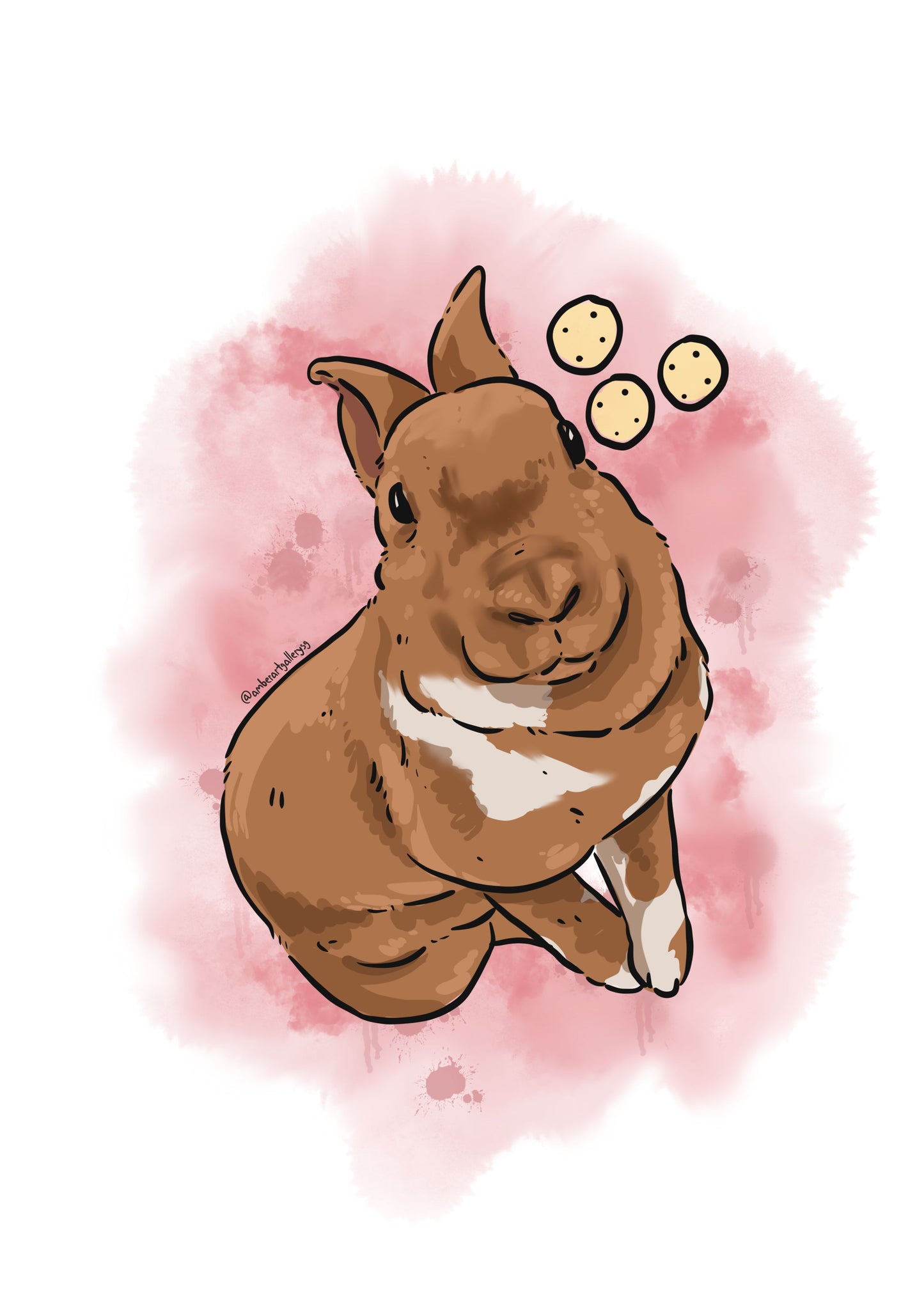 Custom Digital Artwork (Storybook Style) - Easter Special Edition Promotion