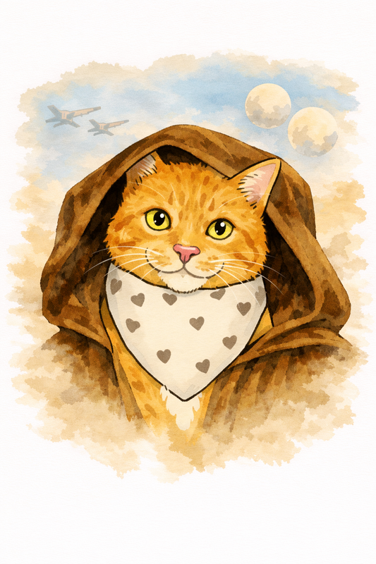 Custom Digital Artwork (Storybook Style) - May 4th Special Edition Promotion