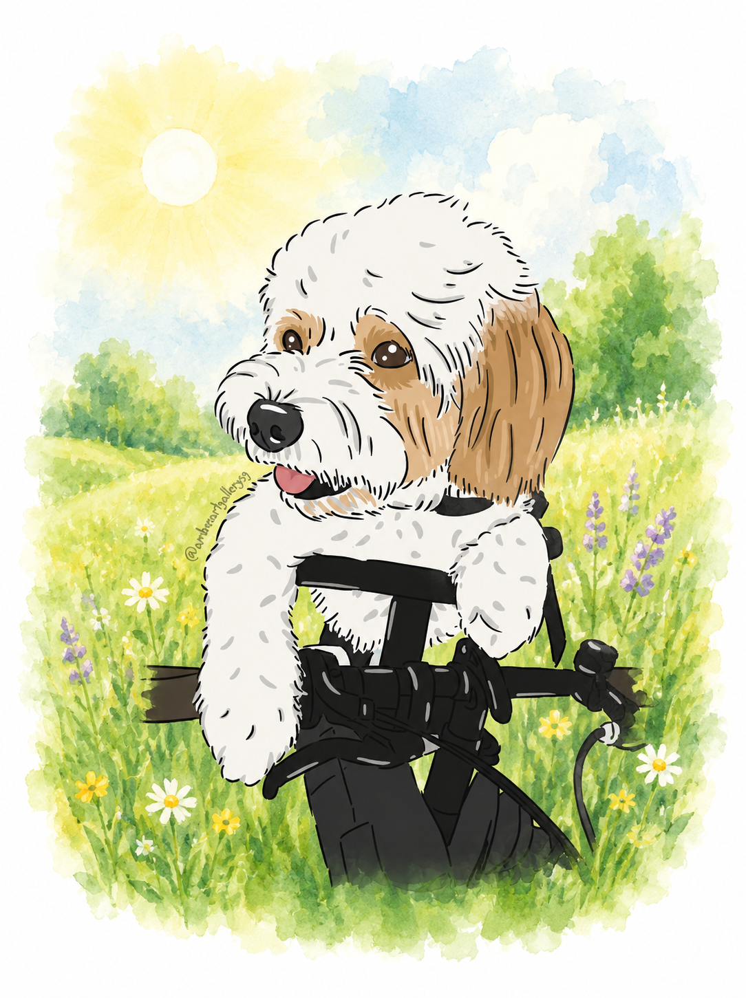 Custom Digital Artwork (Storybook Style) - 6.6 Special Promotion