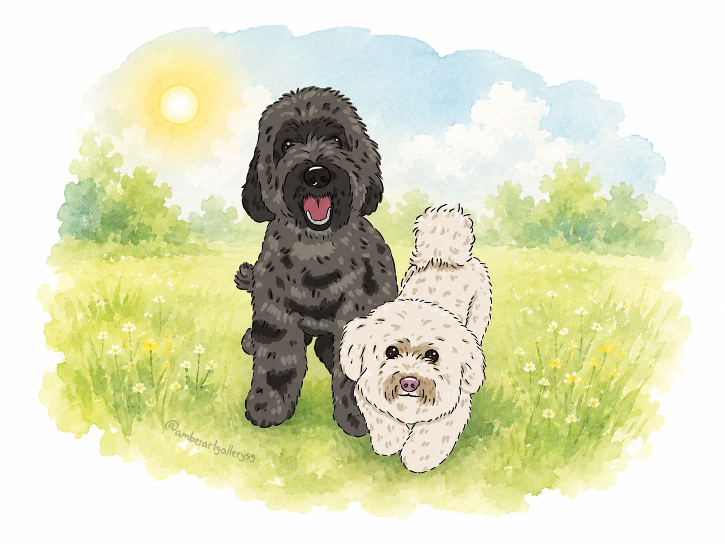 Custom Digital Artwork (Storybook Style) - 6.6 Special Promotion