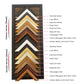 Custom External Frames For Canvas with Non-Reflective Glass Cover