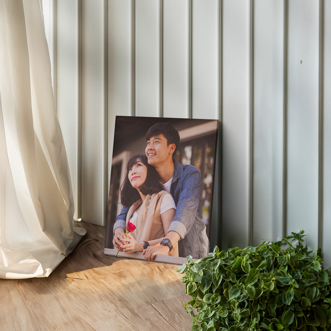 Custom Couple Photo Canvas Print