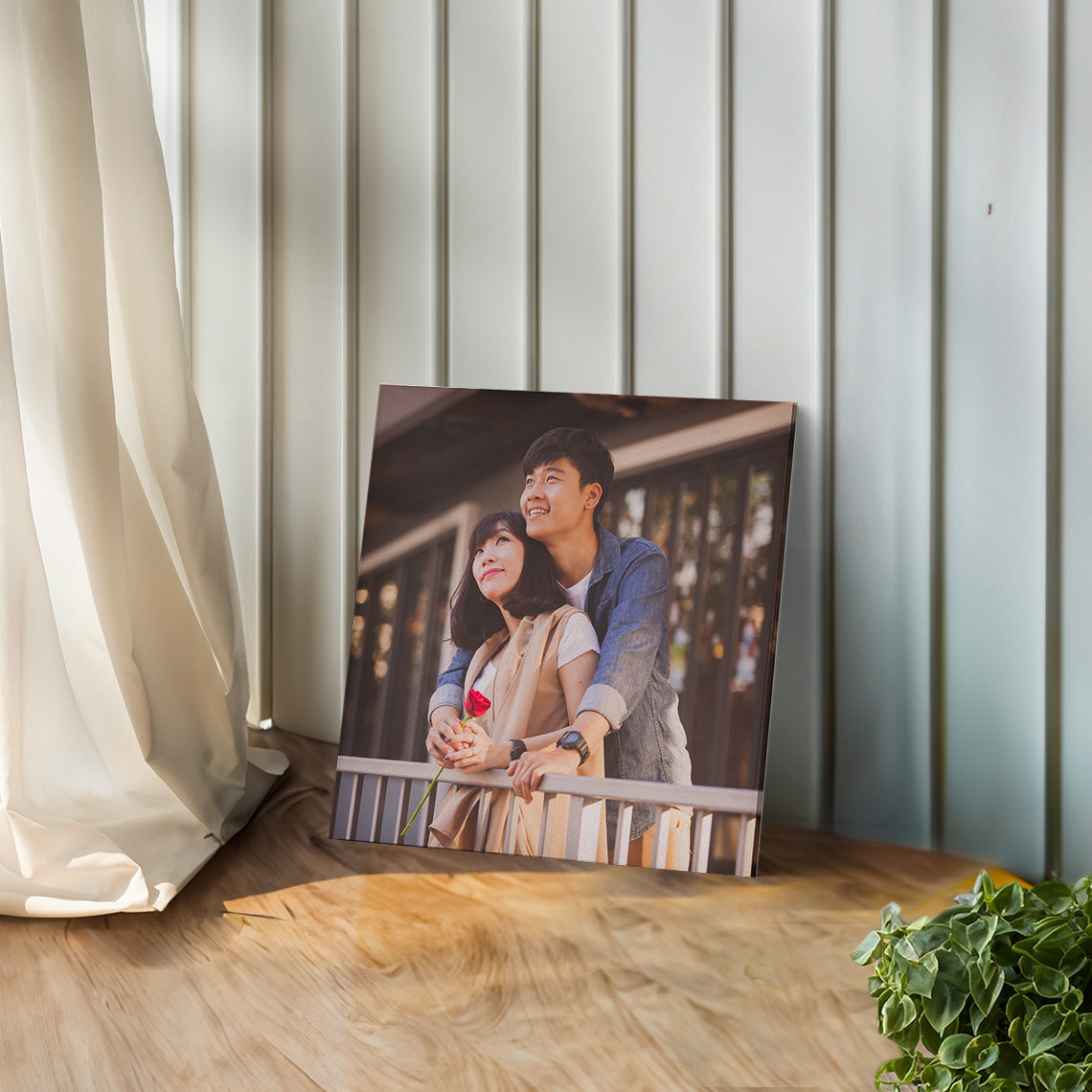 Custom Couple Photo Canvas Print