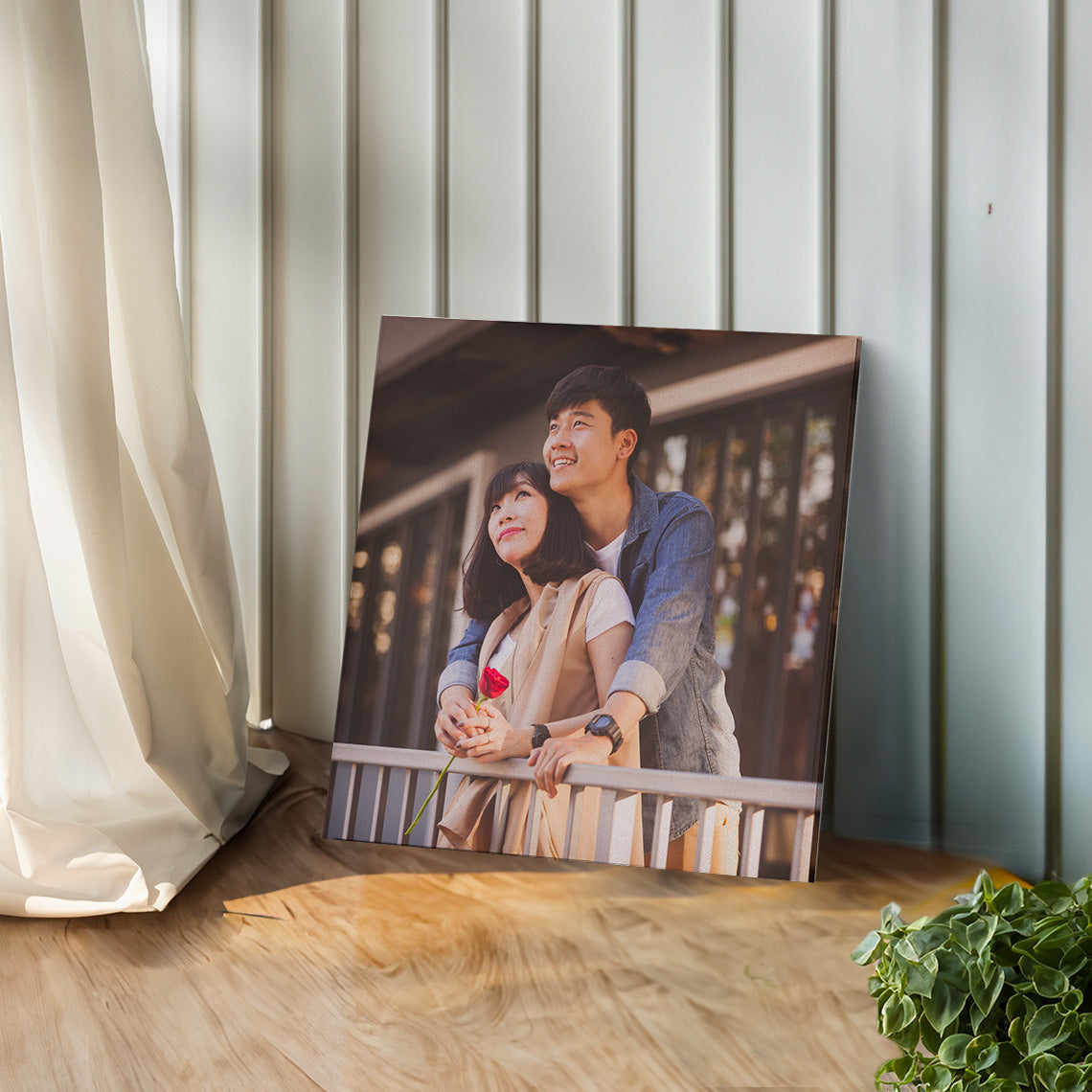 Custom Couple Photo Canvas Print